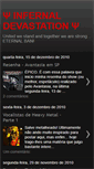 Mobile Screenshot of infernaldevastation.blogspot.com
