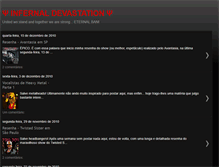 Tablet Screenshot of infernaldevastation.blogspot.com