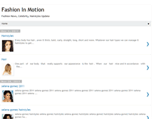 Tablet Screenshot of fashioninmotions.blogspot.com