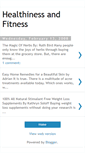 Mobile Screenshot of healthiness-fitness.blogspot.com
