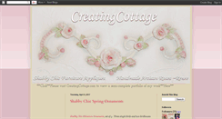 Desktop Screenshot of creatingcottage.blogspot.com