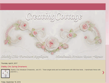 Tablet Screenshot of creatingcottage.blogspot.com