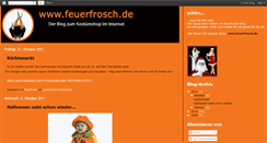 Desktop Screenshot of feuerfrosch-feuerfrosch.blogspot.com