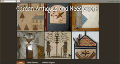 Desktop Screenshot of cardanantiquesneedlework.blogspot.com