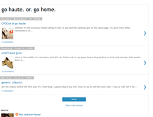 Tablet Screenshot of gohauteorgohome.blogspot.com
