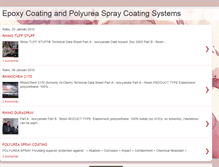 Tablet Screenshot of epoxy-polyurea-systems.blogspot.com