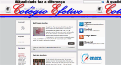 Desktop Screenshot of colegioefetivo.blogspot.com