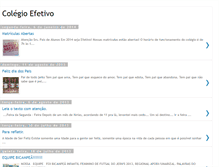 Tablet Screenshot of colegioefetivo.blogspot.com