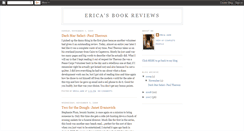 Desktop Screenshot of ericasreviews.blogspot.com