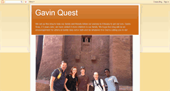 Desktop Screenshot of gavinquest.blogspot.com