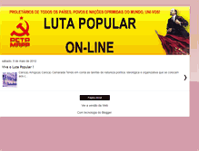 Tablet Screenshot of lutapopularonline.blogspot.com