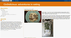 Desktop Screenshot of cindelicious.blogspot.com
