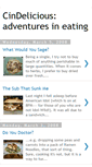 Mobile Screenshot of cindelicious.blogspot.com
