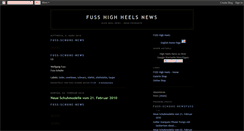 Desktop Screenshot of fuss-schuhe.blogspot.com