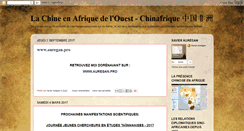 Desktop Screenshot of chine-afriquedelouest.blogspot.com