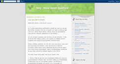 Desktop Screenshot of neveraskedquestions.blogspot.com