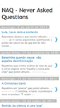 Mobile Screenshot of neveraskedquestions.blogspot.com