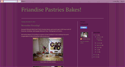 Desktop Screenshot of friandisepastries.blogspot.com