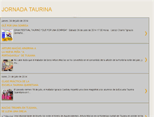 Tablet Screenshot of jornadataurina.blogspot.com