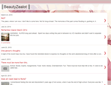 Tablet Screenshot of beautyzealot.blogspot.com