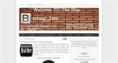 Desktop Screenshot of berbagiilmu28.blogspot.com