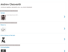 Tablet Screenshot of andrewchesworth.blogspot.com