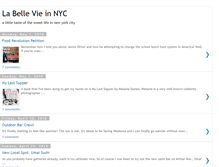 Tablet Screenshot of labellevieinnyc.blogspot.com