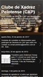 Mobile Screenshot of clubedexadrezpelotense.blogspot.com