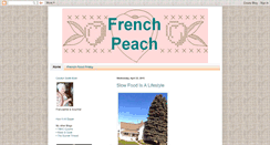 Desktop Screenshot of frenchpeach.blogspot.com