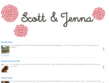 Tablet Screenshot of jennalovesscott.blogspot.com