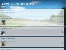 Tablet Screenshot of baulsorpresas.blogspot.com