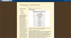 Desktop Screenshot of eltaponazofutbol.blogspot.com