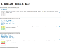 Tablet Screenshot of eltaponazofutbol.blogspot.com