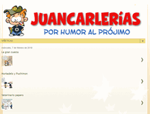 Tablet Screenshot of juancarlerias.blogspot.com