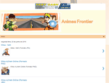 Tablet Screenshot of animesfrontier.blogspot.com