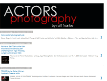 Tablet Screenshot of actorsphotography.blogspot.com