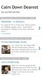 Mobile Screenshot of calmdowndearest.blogspot.com