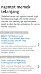 Mobile Screenshot of ngentot-memek-telanjang.blogspot.com