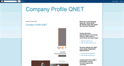 Desktop Screenshot of profile-qnet.blogspot.com