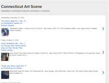 Tablet Screenshot of ctartscene.blogspot.com