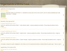 Tablet Screenshot of organizarminhacasa.blogspot.com