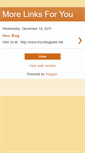 Mobile Screenshot of morelinksforyou.blogspot.com