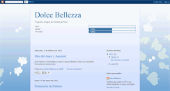 Desktop Screenshot of dolcebellezzadf.blogspot.com