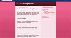 Desktop Screenshot of ict-training-solutions.blogspot.com