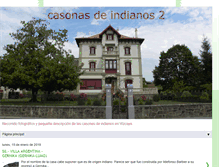 Tablet Screenshot of casonasdeindianos2.blogspot.com