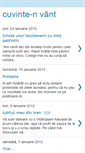 Mobile Screenshot of cuvinte-n-vant.blogspot.com