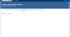 Desktop Screenshot of cancer-read.blogspot.com