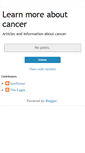 Mobile Screenshot of cancer-read.blogspot.com