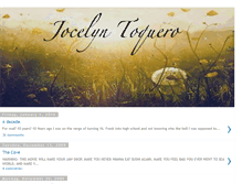 Tablet Screenshot of jocelyntoquero.blogspot.com