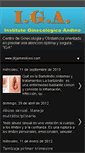 Mobile Screenshot of institutoginecologicoandino.blogspot.com